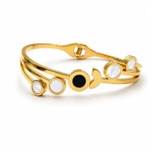 premium pearl kundan bridal bangles