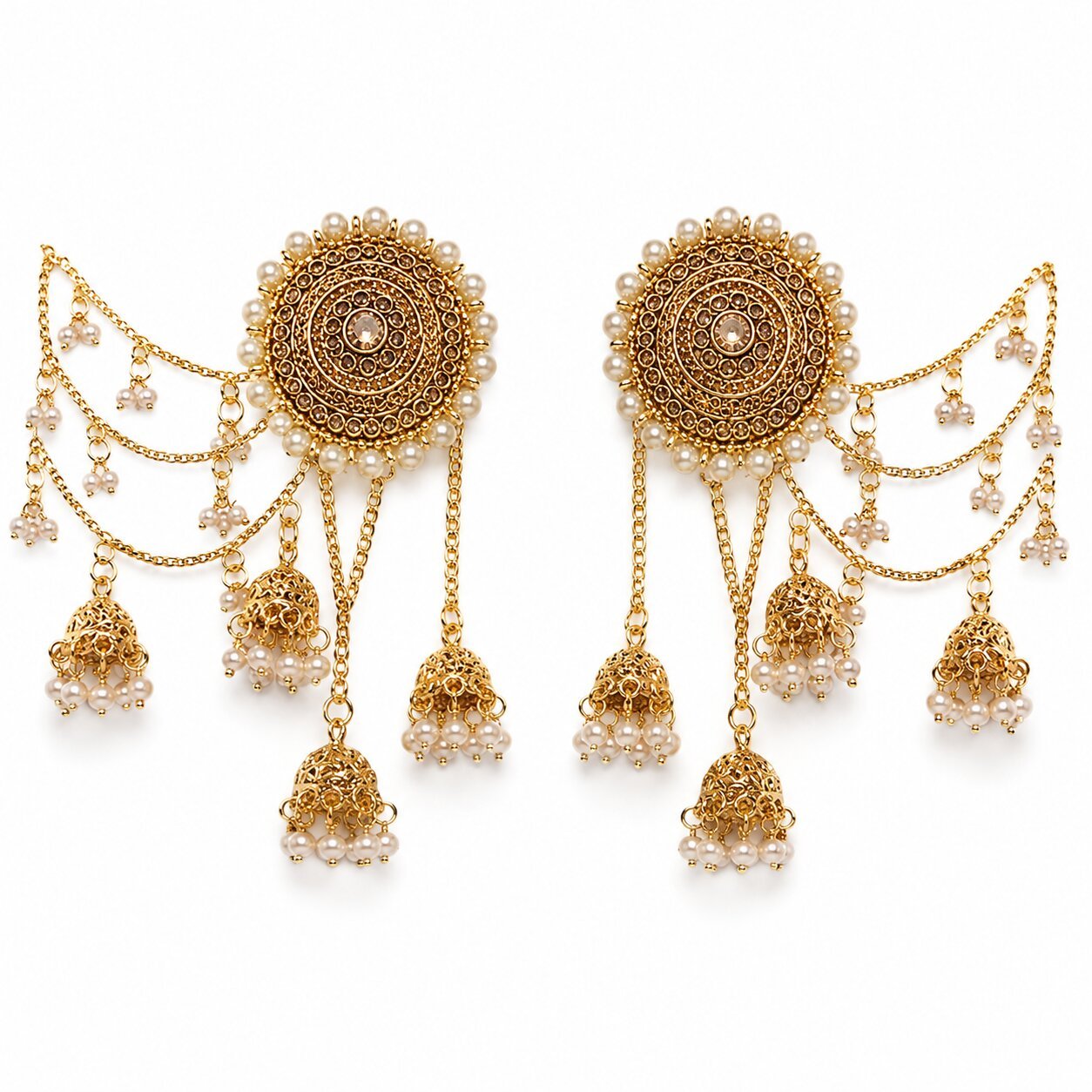 traditional pearl jhumka earrings traditional pearl jhumka earrings