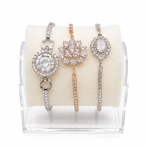 luxury crystal bracelet collection